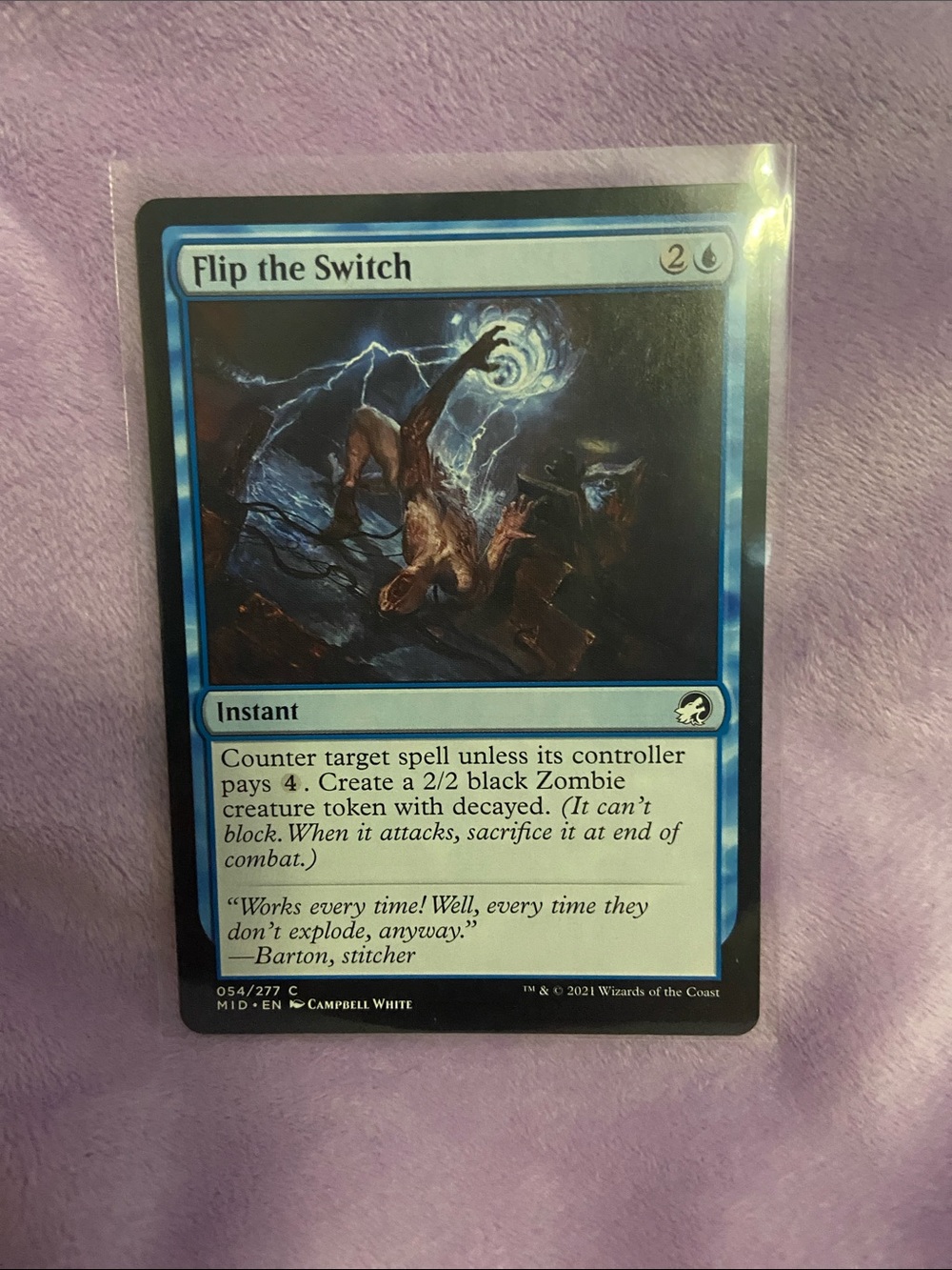 Flip the Switch (#054/277) from the Innistrad: Midnight Hunt (2021) Magic: The G